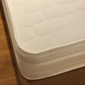 Pocket sprung mattress detail