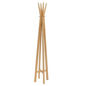totem coat and hat stand - solid oak with an oiled finish