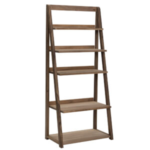 Totem tall Shelf Unit - Wooden scandi style shelf unit with open sides and back.