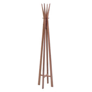 Totem Coat & Hat Stand - Striking mid century style wooden coat and hat stand.