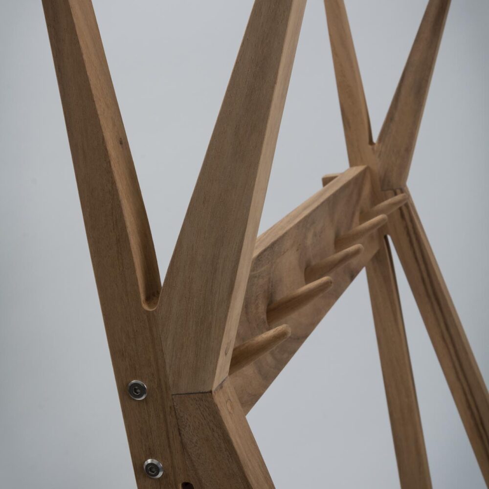 totem hall stand - hanging peg detail