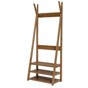 totem hall stand - oiled oak