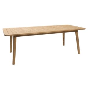 shoreditch outdoor dining table - plantation teak