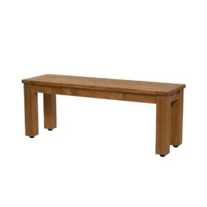 antibes 116cm bench - plantation teak