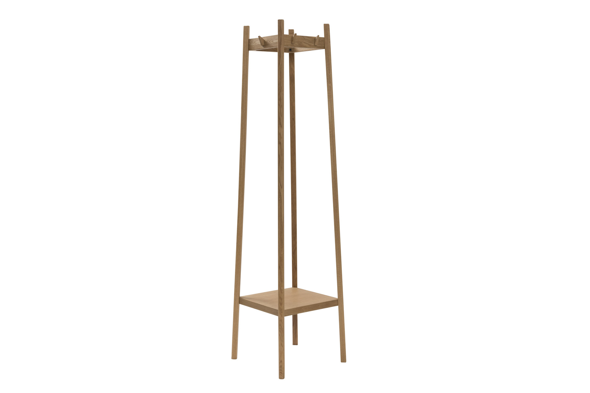 envoy coat stand - oiled oak