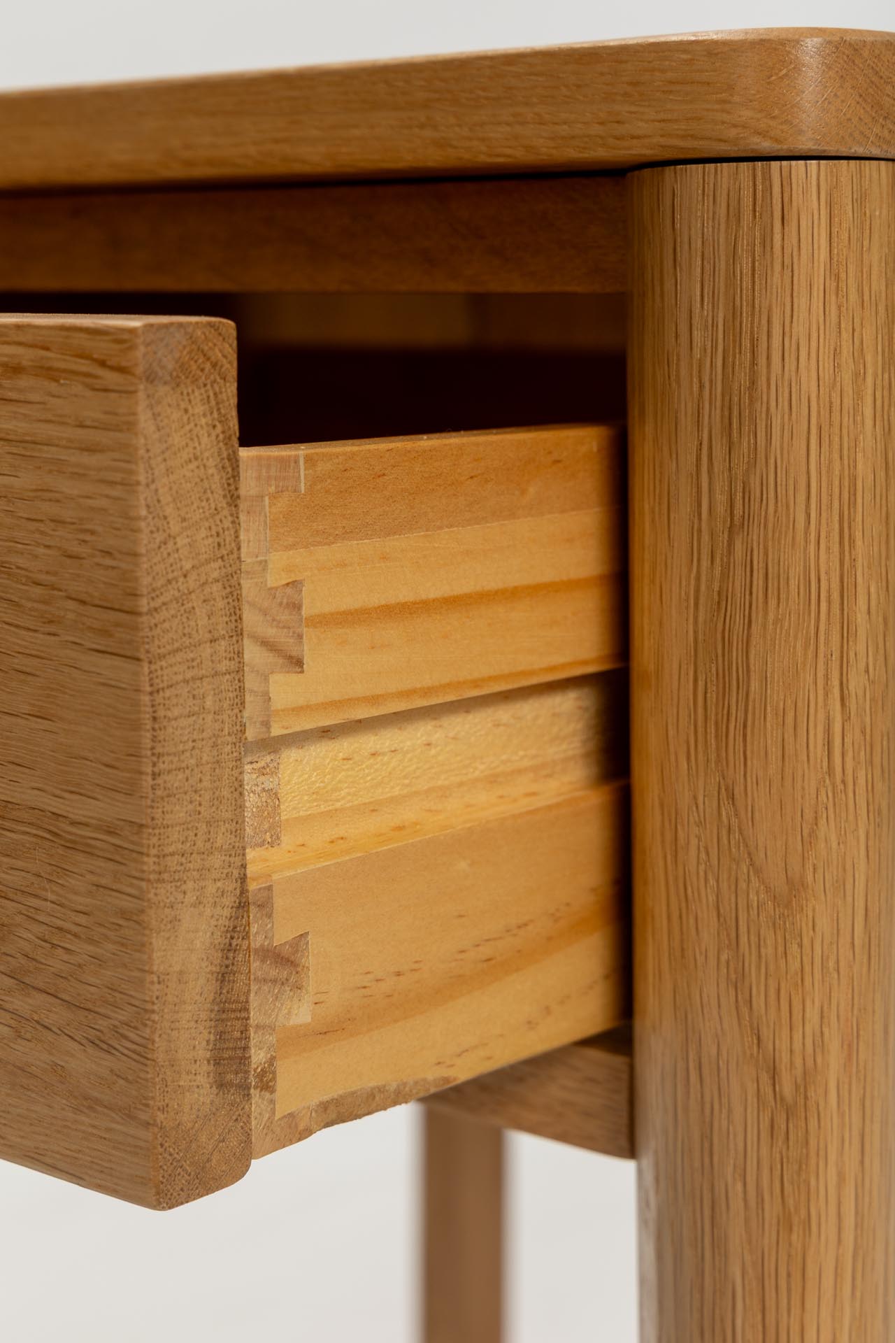 guest bedside table - drawer detail