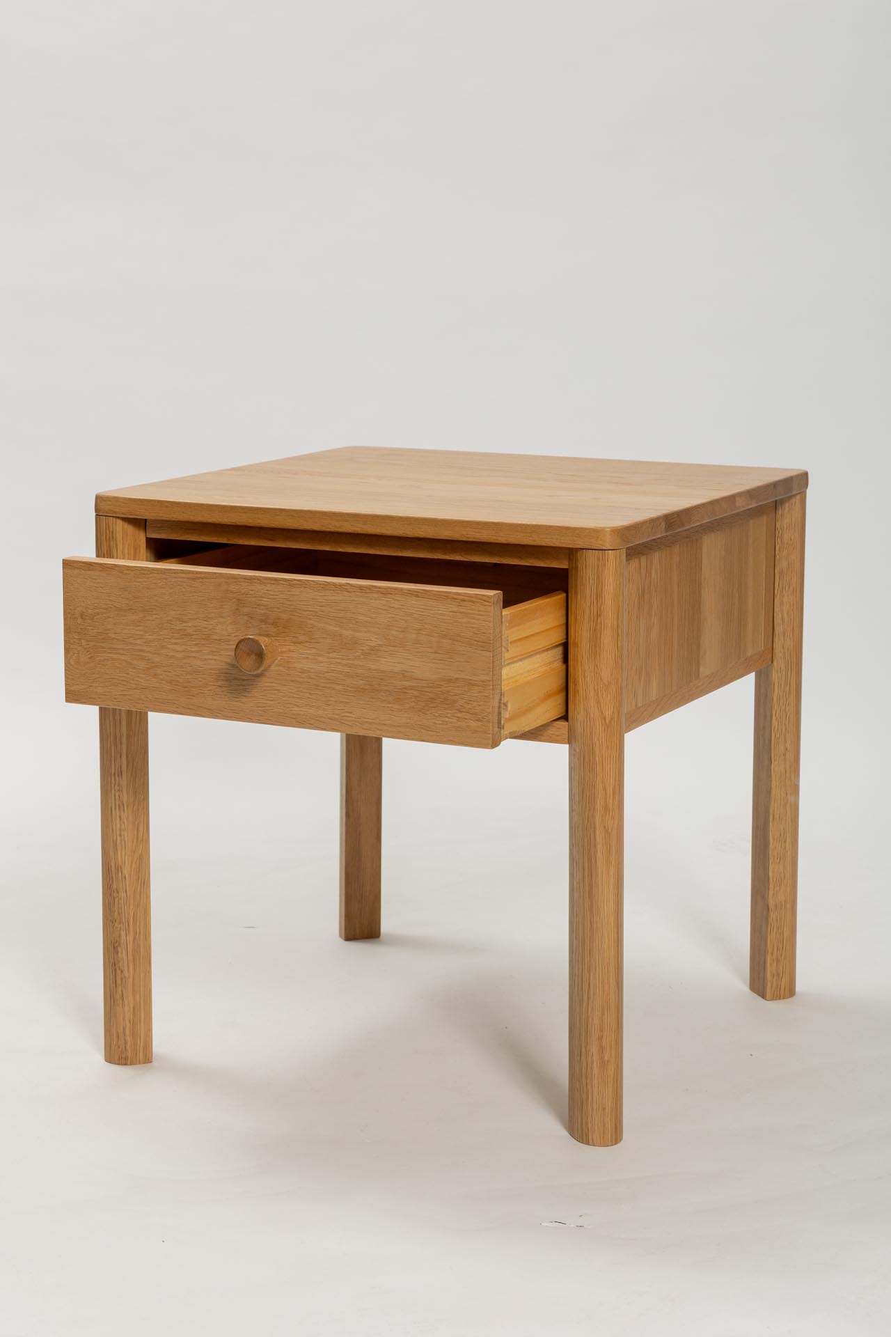 guest bedside table - open drawer