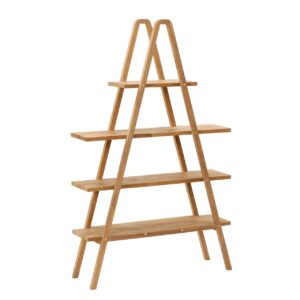 serre shelving unit - oiled oak - a frame shelving unit