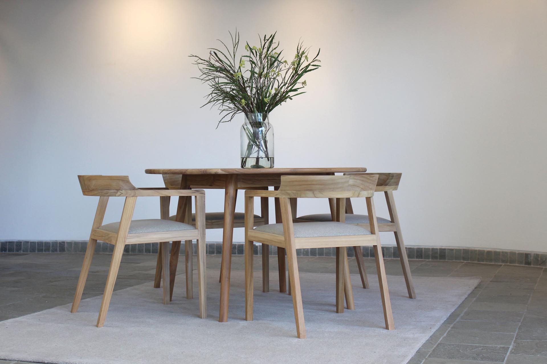 shoreditch 120 table and hampstead dining chairs