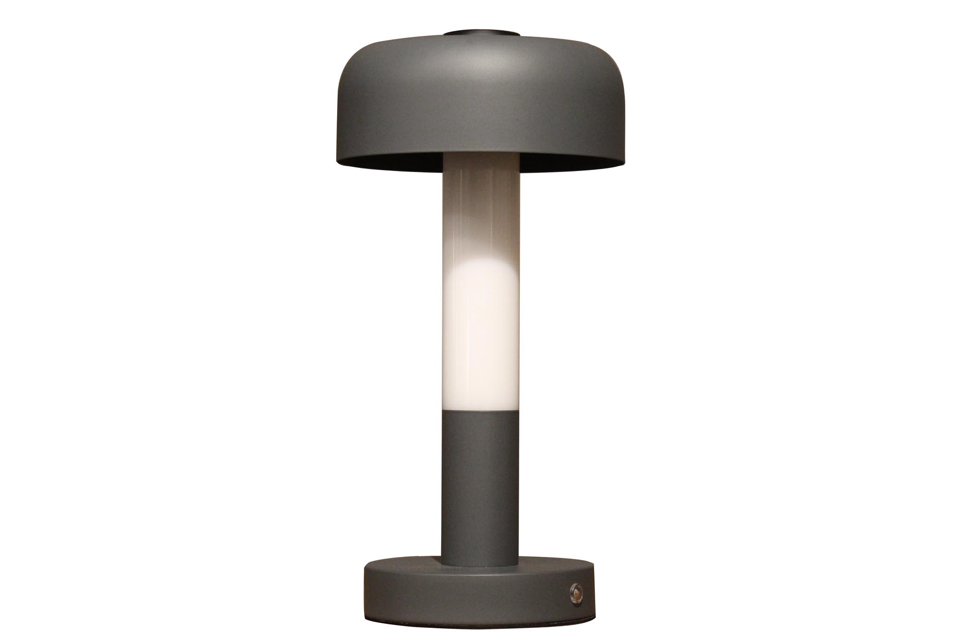 hi-hat lamp - anthracite - cordless rechargeable LED table lamp